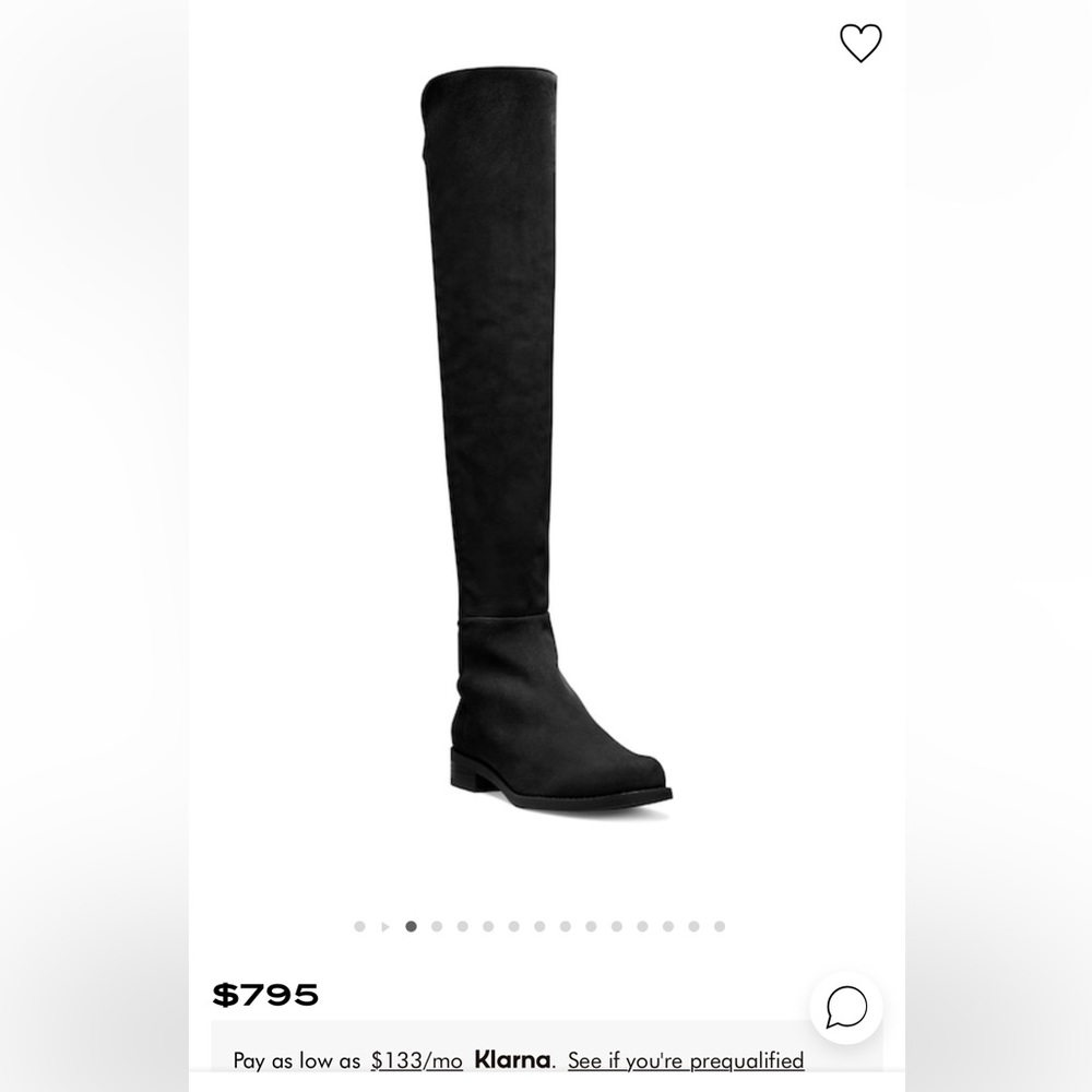 Stuart Weitzman Suede 5050 Boots